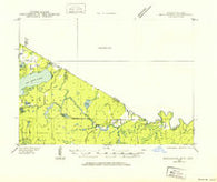 Beechwood Michigan Historical topographic map, 1:48000 scale, 15 X 15 Minute, Year 1938