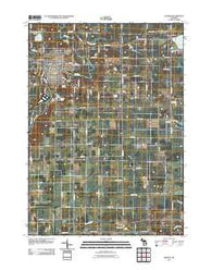 Belding Michigan Historical topographic map, 1:24000 scale, 7.5 X 7.5 Minute, Year 2011