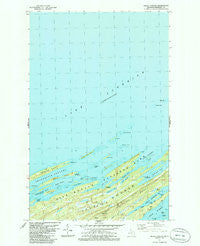Belle Harbor Michigan Historical topographic map, 1:24000 scale, 7.5 X 7.5 Minute, Year 1985