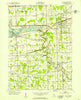 Belleville Michigan Historical topographic map, 1:24000 scale, 7.5 X 7.5 Minute, Year 1952