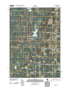 Bentley Michigan Historical topographic map, 1:24000 scale, 7.5 X 7.5 Minute, Year 2011