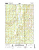 Bentley Michigan Current topographic map, 1:24000 scale, 7.5 X 7.5 Minute, Year 2017