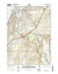 Benton Harbor Michigan Historical topographic map, 1:24000 scale, 7.5 X 7.5 Minute, Year 2014