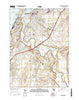Benton Harbor Michigan Current topographic map, 1:24000 scale, 7.5 X 7.5 Minute, Year 2017