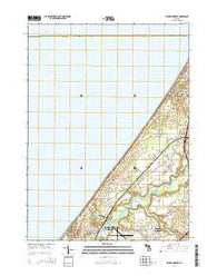 Benton Heights Michigan Historical topographic map, 1:24000 scale, 7.5 X 7.5 Minute, Year 2014