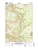 Benzonia Michigan Historical topographic map, 1:24000 scale, 7.5 X 7.5 Minute, Year 2014