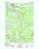 Benzonia Michigan Historical topographic map, 1:24000 scale, 7.5 X 7.5 Minute, Year 1983