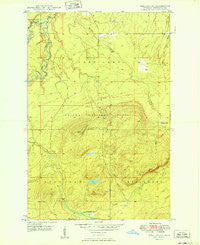 Bergland NE Michigan Historical topographic map, 1:24000 scale, 7.5 X 7.5 Minute, Year 1949