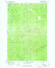 Bergland NE Michigan Historical topographic map, 1:24000 scale, 7.5 X 7.5 Minute, Year 1956
