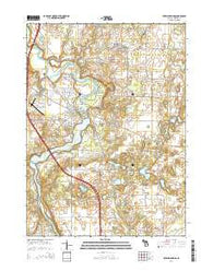Berrien Springs Michigan Historical topographic map, 1:24000 scale, 7.5 X 7.5 Minute, Year 2014