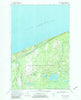 Betsy Lake NW Michigan Historical topographic map, 1:24000 scale, 7.5 X 7.5 Minute, Year 1968