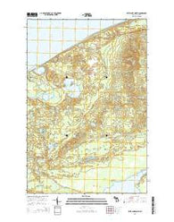 Betsy Lake North Michigan Historical topographic map, 1:24000 scale, 7.5 X 7.5 Minute, Year 2014