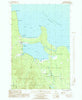 Big Bay Michigan Historical topographic map, 1:24000 scale, 7.5 X 7.5 Minute, Year 1985