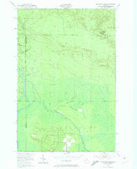 Big Beaver Creek Michigan Historical topographic map, 1:24000 scale, 7.5 X 7.5 Minute, Year 1951