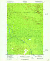 Big Beaver Creek Michigan Historical topographic map, 1:24000 scale, 7.5 X 7.5 Minute, Year 1951