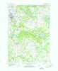 Big Rapids Michigan Historical topographic map, 1:62500 scale, 15 X 15 Minute, Year 1958