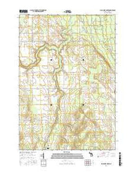 Big Ravine Creek Michigan Current topographic map, 1:24000 scale, 7.5 X 7.5 Minute, Year 2016