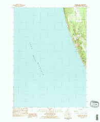 Bigsbie Lake Michigan Historical topographic map, 1:24000 scale, 7.5 X 7.5 Minute, Year 1983