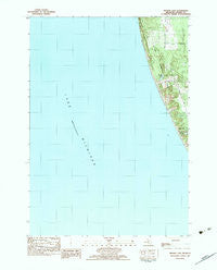 Bigsbie Lake Michigan Historical topographic map, 1:25000 scale, 7.5 X 7.5 Minute, Year 1983