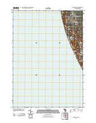 Bigsbie Lake Michigan Historical topographic map, 1:24000 scale, 7.5 X 7.5 Minute, Year 2011