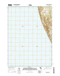 Bigsbie Lake Michigan Historical topographic map, 1:24000 scale, 7.5 X 7.5 Minute, Year 2014