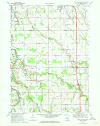 Birch Run South Michigan Historical topographic map, 1:24000 scale, 7.5 X 7.5 Minute, Year 1969