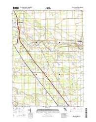 Birch Run North Michigan Historical topographic map, 1:24000 scale, 7.5 X 7.5 Minute, Year 2014