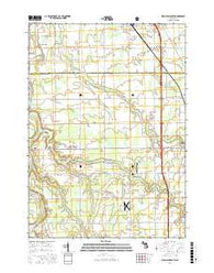 Birch Run South Michigan Current topographic map, 1:24000 scale, 7.5 X 7.5 Minute, Year 2017