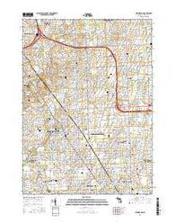 Birmingham Michigan Current topographic map, 1:24000 scale, 7.5 X 7.5 Minute, Year 2017