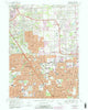 Birmingham Michigan Historical topographic map, 1:24000 scale, 7.5 X 7.5 Minute, Year 1968