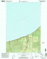 Black River Harbor Michigan Historical topographic map, 1:24000 scale, 7.5 X 7.5 Minute, Year 1999
