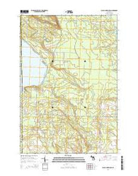 Black Lake Bluffs Michigan Historical topographic map, 1:24000 scale, 7.5 X 7.5 Minute, Year 2014