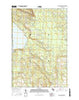 Black Lake Bluffs Michigan Current topographic map, 1:24000 scale, 7.5 X 7.5 Minute, Year 2017