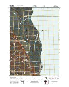 Black River Michigan Historical topographic map, 1:24000 scale, 7.5 X 7.5 Minute, Year 2012