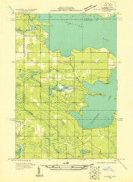 Blaney NE Michigan Historical topographic map, 1:31680 scale, 7.5 X 7.5 Minute, Year 1931