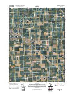 Blissfield Michigan Historical topographic map, 1:24000 scale, 7.5 X 7.5 Minute, Year 2011