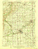 Blissfield Michigan Historical topographic map, 1:62500 scale, 15 X 15 Minute, Year 1941