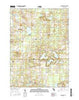 Bloomingdale Michigan Current topographic map, 1:24000 scale, 7.5 X 7.5 Minute, Year 2016