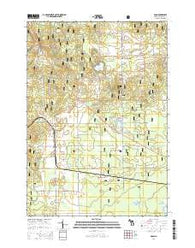 Boon Michigan Historical topographic map, 1:24000 scale, 7.5 X 7.5 Minute, Year 2014
