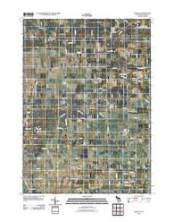 Borculo Michigan Historical topographic map, 1:24000 scale, 7.5 X 7.5 Minute, Year 2011