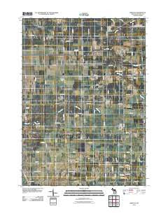 Borculo Michigan Historical topographic map, 1:24000 scale, 7.5 X 7.5 Minute, Year 2011