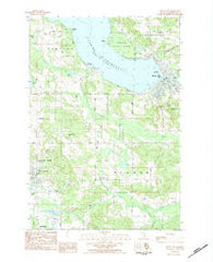 Boyne City Michigan Historical topographic map, 1:24000 scale, 7.5 X 7.5 Minute, Year 1983