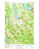 Boyne City Michigan Historical topographic map, 1:62500 scale, 15 X 15 Minute, Year 1961