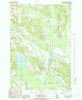 Boyne Falls Michigan Historical topographic map, 1:24000 scale, 7.5 X 7.5 Minute, Year 1986
