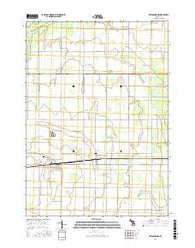 Breckenridge Michigan Current topographic map, 1:24000 scale, 7.5 X 7.5 Minute, Year 2016