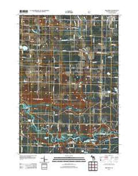 Brethren Michigan Historical topographic map, 1:24000 scale, 7.5 X 7.5 Minute, Year 2012