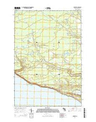 Brevort Michigan Historical topographic map, 1:24000 scale, 7.5 X 7.5 Minute, Year 2014