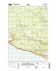Brevort Michigan Current topographic map, 1:24000 scale, 7.5 X 7.5 Minute, Year 2017