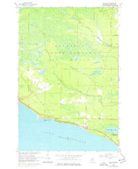 Brevort Michigan Historical topographic map, 1:24000 scale, 7.5 X 7.5 Minute, Year 1964