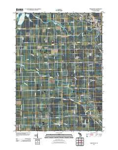 Bridgeport Michigan Historical topographic map, 1:24000 scale, 7.5 X 7.5 Minute, Year 2011